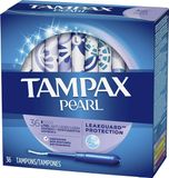  Băng vệ sinh Tampax Pearl Tampons Light Absorbency with LeakGuard Braid - Unscented - 36 miếng 