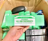  Kem đánh răng hữu cơ hương Húng bạc hà Dr. Bronner's Spearmint Toothpaste 5Oz 140g 