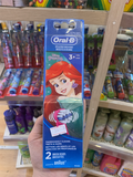  Set 2 đầu thay bàn chải Oral-B Kids Extra Soft Replacement Brush Heads Featuring Disney Princesses 