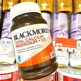  (Úc) Viên uống bổ sung Blackmores Total Calcium & Magnesium + D3 200 viên 