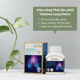  CTY - Viên uống thải độc phổi Vitatree Lung Detox 60 viên 