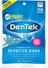  Tăm chỉ nha khoa DenTek Comfort Clean Sensitive Gums Floss Picks, Soft & Silky Ribbon 150 cây 