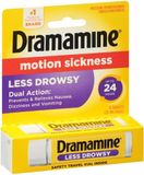  Viên uống hỗ trợ say tàu xe Dramamine All Day Less Drowsy Motion Sickness Relief Tablets for Nausea, Dizziness & Vomiting 8 viên 