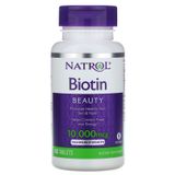  Viên uống hỗ trợ mọc tóc Natrol Biotin 10,000mcg Maxium 100 viên 