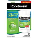  Viên uống giảm ho Robitussin Adult Long-Acting Cough Gels Non-Drowsy Formula 20 viên 