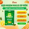  Kẹo ngậm giảm ho Halls Defense Vitamin C Assorted Citrus 30 viên 
