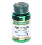  Viên uống hỗ trợ giấc ngủ Nature's Bounty Melatonin 5mg 60 viên 