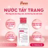  ( Nắp nhấn hồng) Nước tẩy trang dịu nhẹ Bioderma Sensibio H2O With Pump 16.7Oz 500ml 