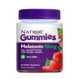  Kẹo hỗ trợ giấc ngủ Natrol Melatonin Gummies 10mg 90 Viên 