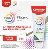  ( Úc ) kem đánh răng Colgate Total Plaque Release For Stronger Gums Reviving Cool Mint 95g 
