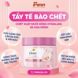  Tẩy tế bào chết Dove Himalayan & Rose Body Scrub Exfoliates Radiant Skin 15Oz 425g 