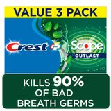  Set 3 kem đánh răng Crest Premium Plus Scope Outlast Toothpaste Mint 15.6Oz 442g 