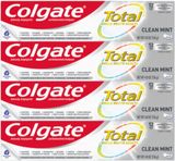  Kem đánh răng Colgate Total Toothpaste, Clean Mint, Paste Formula 4.8Oz 136g 