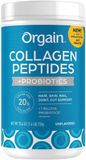  Bột bổ sung Orgain Collagen Peptides +Probiotics, Unflavored 25.6 oz 726g 