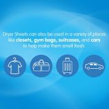  Giấy thơm quần áo Snuggle Fabric Softener Dryer Sheets 5 in 1 Plus - SuperFresh Original 105 tờ 