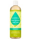  Sữa tắm gội cho bé Puracy Perfect Skin Pure Ingredients Baby Shampoo & Body Wash Citrus Grove 12Oz 355ml 