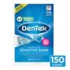  Tăm chỉ nha khoa DenTek Comfort Clean Sensitive Gums Floss Picks, Soft & Silky Ribbon 150 cây 