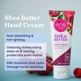  Kem dưỡng da tay eos Shea Better Hand Cream Pomegranate Raspberry 2.5Oz 74ml 