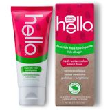  Kem đánh răng cho bé Hello Natural Watermelon Fluoride Free Toothpaste Hello 4.2Oz 119g 