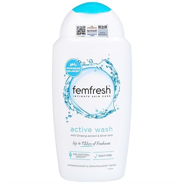 Dung Dịch Vệ Sinh Phụ Nữ Femfresh Active Wash 250ml
