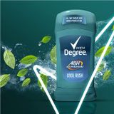  Lăn khử mùi cho nam Degree Men's 48 hour Cool Rush Antiperspirant Deodorant 2.7Oz 76g 