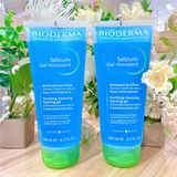  CTY - Sữa rửa mặt Bioderma Sebium Gel Moussant 6.7Oz 200ml 