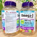 CTY - Viên uống bổ sung Omega 3 Webber Naturals Triple Strength Omega-3 900mg 80 viên 