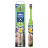  Bàn chải đánh răng bằng pin cho bé từ 3 tuổi trở lên Oral-B Kid's Battery Toothbrush featuring Disney Pixar Toy Story, Soft Bristles, 