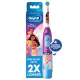  Bàn chải pin Oral-B Kid's Battery Toothbrush Featuring Disney Princess, for Kids 3+, Pink / Turquoise 