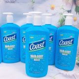  Sữa Tắm Gội cho nam Coast Classic Scent Hair & Body Wash 946ml 32Oz 