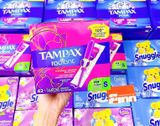 Băng vệ sinh Tampax Radiant Super Absorbency Tampons 42 miếng 