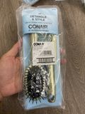  (SALE-SNL) Set 2 lược gỡ rối + lược thưa Conair Detangle & Style Detangling Brush and Comb 