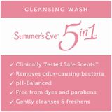 Dung dịch vệ sinh phụ nữ Summer's Eve Sensitive Skin Cleansing Wash Sheer Floral 9Oz 266ml 