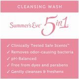  Summer's Eve Sensitive Skin Cleansing Wash Sheer Floral 9Oz 266ml 