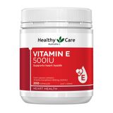 (Úc) Viên uống bổ sung Healthy Care Vitamin E 500IU 200 viên 