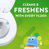  Gel thơm vệ sinh bồn cầu Scrubbing Bubbles Rainshower Scent Fresh Gel Toilet Cleaning Stamp 1.34Oz 38g 