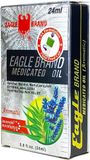  Dầu trắng Eagle Brand Medicated Oil Aromatic Lavender Eucalyptus - Mùi Oải Hương 0.8Oz 24ml 