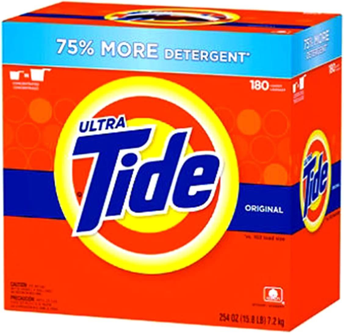  Tide Ultra High Efficiency Original Scent Powder 254 Oz 7.2kg 