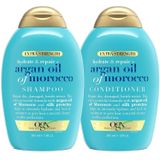  Set gội xả dưỡng tóc OGX Hydrate & Repair + Argan Oil of Morocco Extra Strength Shampoo for Dry Damaged Hair 