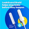  Băng vệ sinh Tampax Pearl Ultra Absorbency with LeakGuard Braid Tampons 45 miếng 