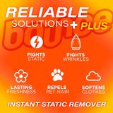  Xịt hỗ trợ trợ làm phẳng và khử mùi quần áo Bounce 3 in 1 Instant Wrinkle Release 9.7Oz 275g 