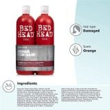  Set gội xả phục hồi tóc Tigi Đỏ Rehab For Hair 2 25.36Oz 750ml 