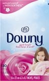  Giấy thơm quần áo Downy April Fresh Fabric Softener Dryer Sheets 120 tờ 