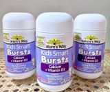  CTY - Viên uống bổ sung canxi và vitamin D3 cho bé Nature's Way Kids Smart 50 viên 