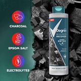  Sữa tắm và ngâm bồn cho nam Degree Epsom Salt + Charcoal Extract Body Wash Soak 22Oz 650ml 