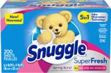  Giấy thơm quần áo Snuggle SuperFresh Sheet Spring Burst 200 tờ 