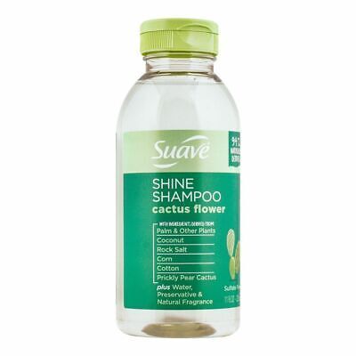  Dầu gội Suave Naturally Derived Cactus Flower Shine Shampoo 11Oz 325ml 