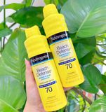  (SALE-T8/25) Xịt chống nắng đi biển Neutrogena Beach Denfense SPF70 6.5Oz 184g 