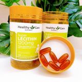  (Úc) Viên uống mầm đậu nành Healthy Care Super Lecithin 1200mg 100 viên 
