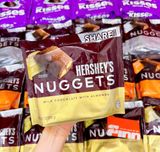  Kẹo Chocolate Hershey Nuggets Milk Toffee & Almonds 10.2Oz 289g 